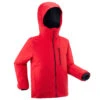 WEDZE Kids’ Downhill Ski Jacket - 550 Red