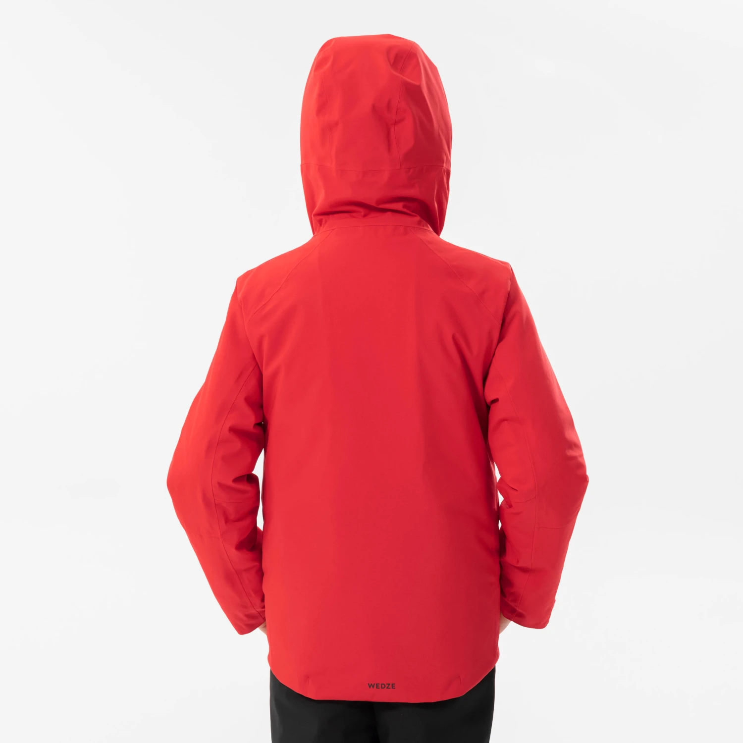 WEDZE Kids’ Downhill Ski Jacket - 550 Red 6 WEDZE Kids’ Downhill Ski Jacket - 550 Red - Image 6