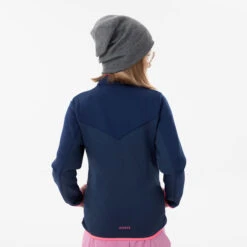 WEDZE Kids' Ski Midlayer Jacket - 900 Blue -WEDZE SHOP kids downhill ski jacket 900 blue 6