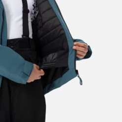 WEDZE Kids' Downhill Ski Padded Jacket - 550 Blue -WEDZE SHOP kids downhill ski padded jacket 550 blue 8