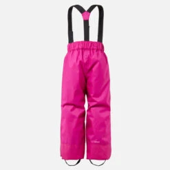 WEDZE Kids’ Downhill Ski Pants - 100 Pink -WEDZE SHOP kids downhill ski pants 100 pink 10