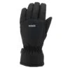 WEDZE Kids' Downhill Ski Waterproof Gloves - Warm 100 Black