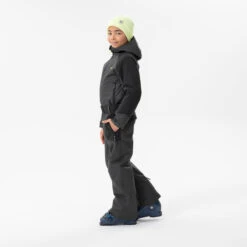 WEDZE Kids' Downhill Skiing Suit - 500 Grey -WEDZE SHOP kids downhill skiing suit 500 grey 12