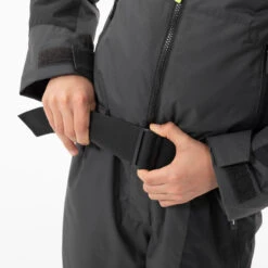 WEDZE Kids' Downhill Skiing Suit - 500 Grey -WEDZE SHOP kids downhill skiing suit 500 grey 2