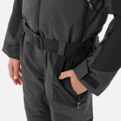 WEDZE Kids' Downhill Skiing Suit - 500 Grey -WEDZE SHOP kids downhill skiing suit 500 grey 6