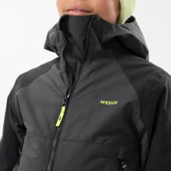 WEDZE Kids' Downhill Skiing Suit - 500 Grey -WEDZE SHOP kids downhill skiing suit 500 grey 7