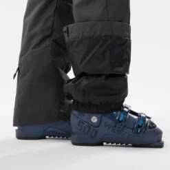 WEDZE Kids' Downhill Skiing Suit - 500 Grey -WEDZE SHOP kids downhill skiing suit 500 grey 8