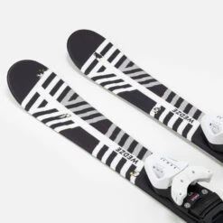 WEDZE Kids' Downhill Skis - Boost 500 Black/White 18 WEDZE Kids' Downhill Skis - Boost 500 Black/White -WEDZE SHOP kids downhill skis boost 500 black white 2