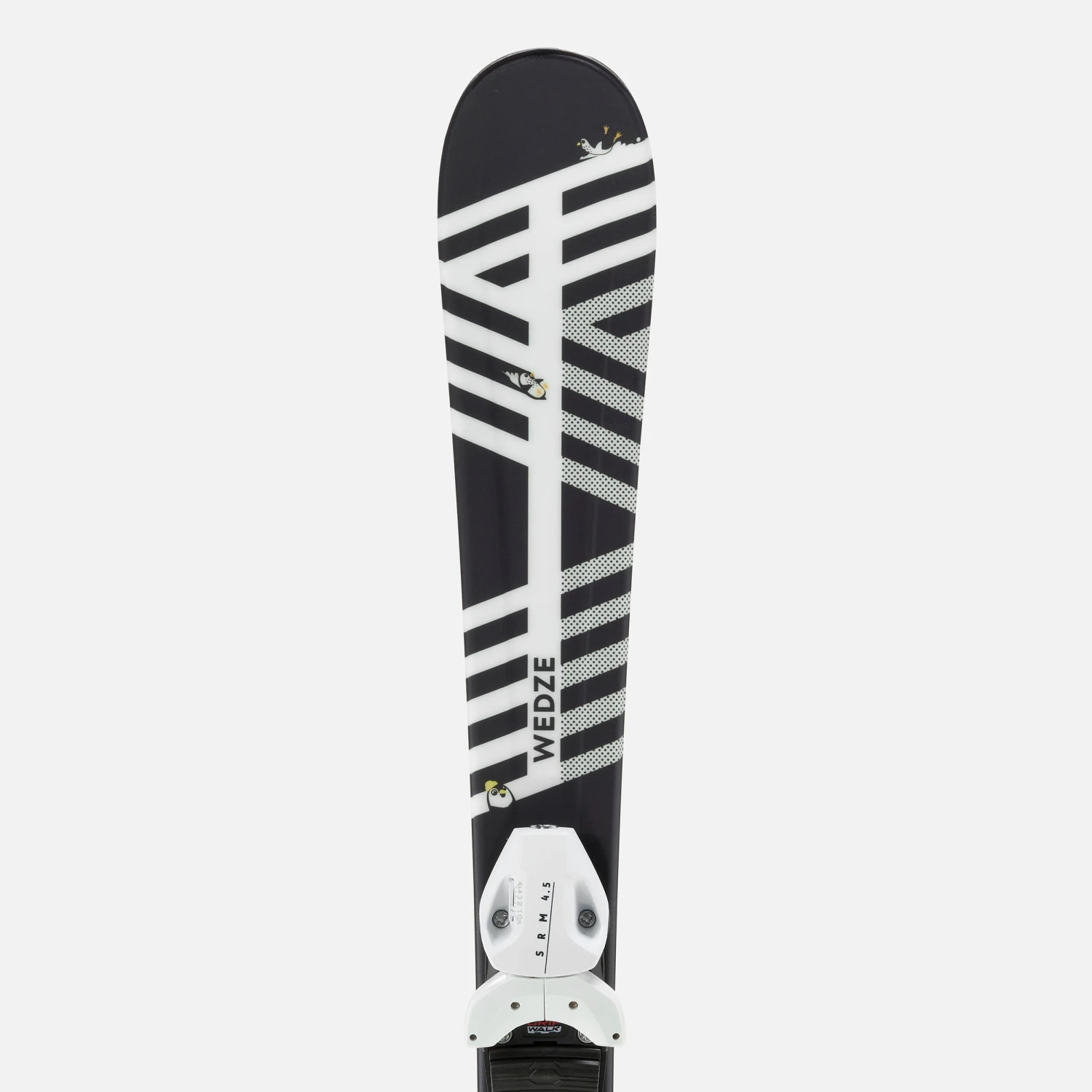 WEDZE Kids' Downhill Skis - Boost 500 Black/White 7 WEDZE Kids' Downhill Skis - Boost 500 Black/White - Image 7