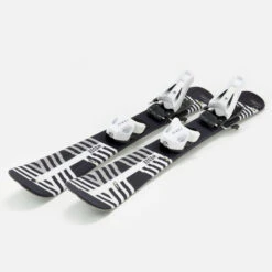 WEDZE Kids' Downhill Skis - Boost 500 Black/White 25 WEDZE Kids' Downhill Skis - Boost 500 Black/White -WEDZE SHOP kids downhill skis boost 500 black white 9
