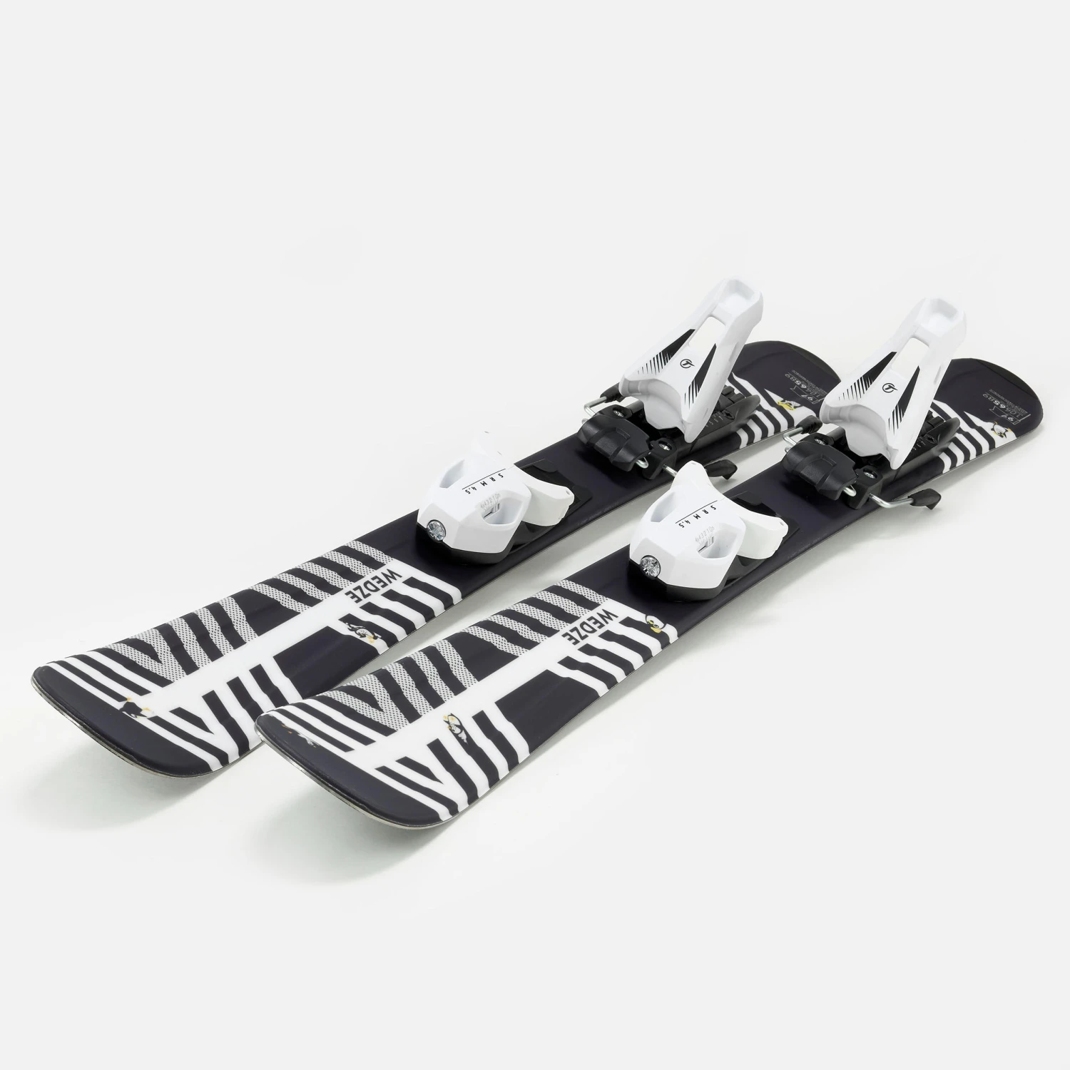 WEDZE Kids' Downhill Skis - Boost 500 Black/White 10 WEDZE Kids' Downhill Skis - Boost 500 Black/White - Image 10