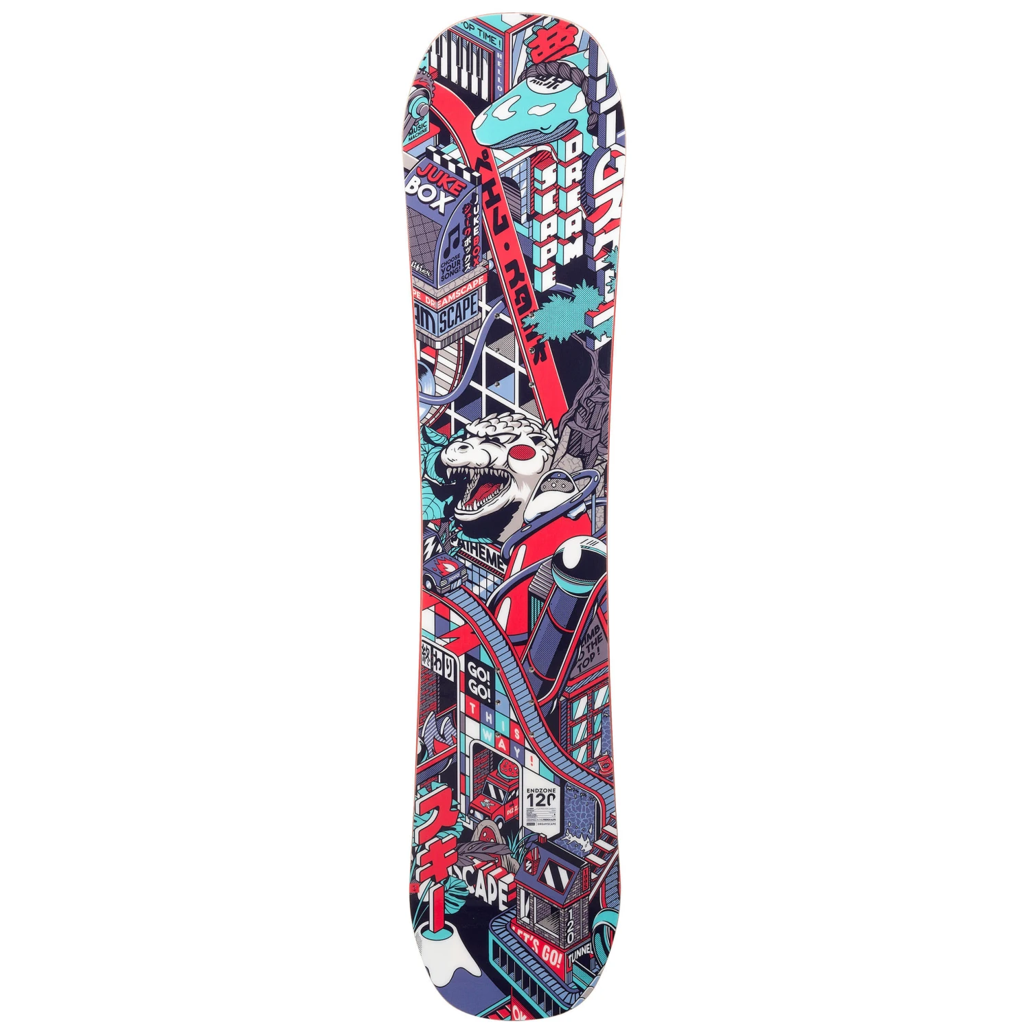 Kids' Freestyle Snowboard - Endzone 120 Cm 3 Kids' Freestyle Snowboard - Endzone 120 Cm - Image 3