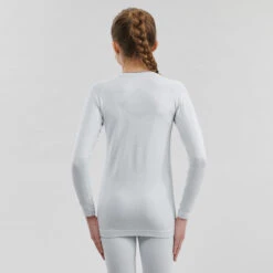 Kids' High-Tech Cross-Country Skiing Base Layer - UW 500 Grey 16 Kids' High-Tech Cross-Country Skiing Base Layer - UW 500 Grey -WEDZE SHOP kids high tech cross country skiing base layer xc s uw 500 grey 6