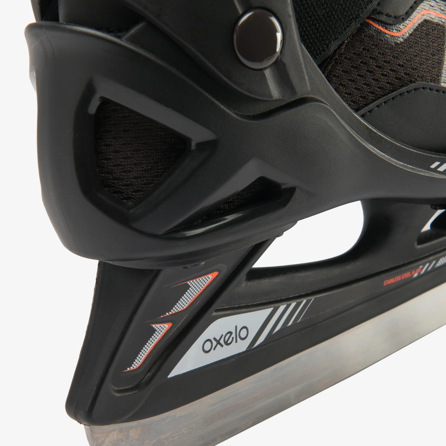 Kids' Ice Skates - FIT 100 Black/Orange 7 Kids' Ice Skates - FIT 100 Black/Orange - Image 7