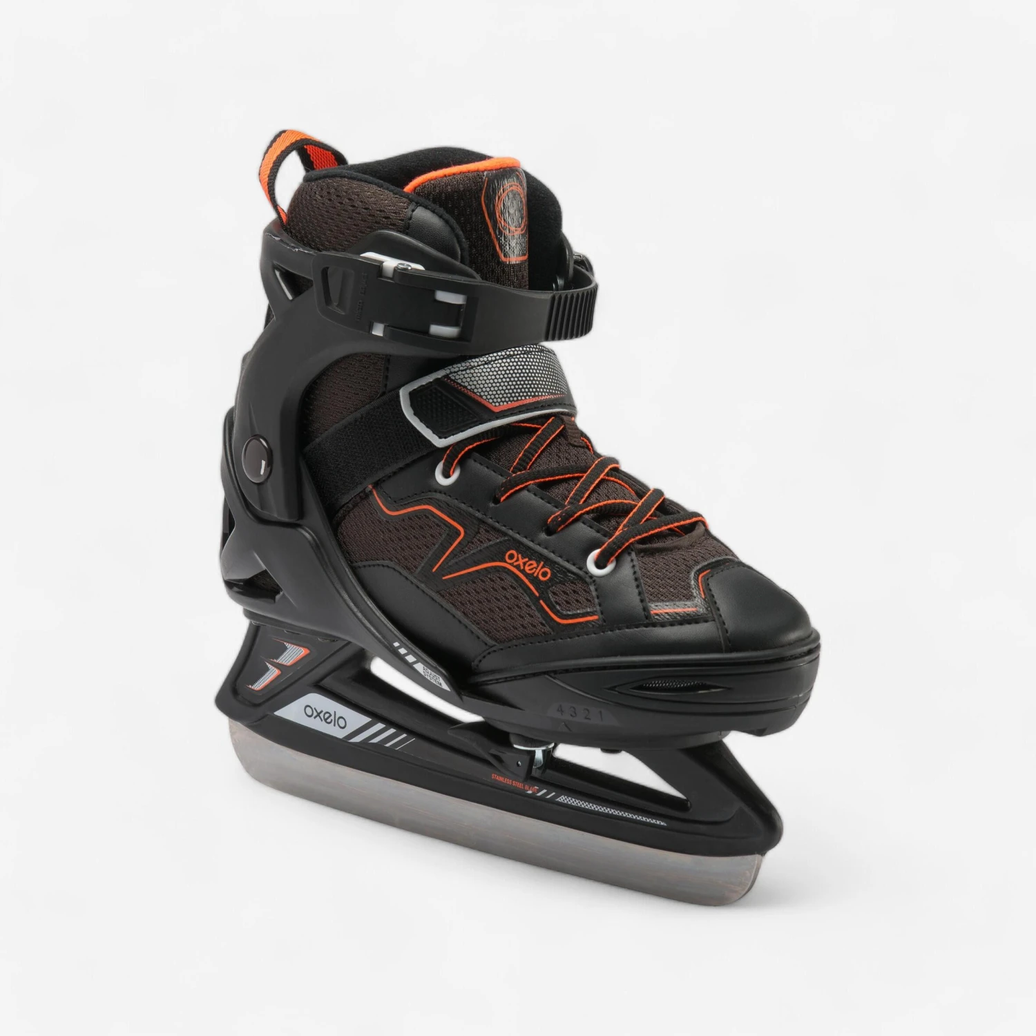 Kids' Ice Skates - FIT 100 Black/Orange 1 Kids' Ice Skates - FIT 100 Black/Orange