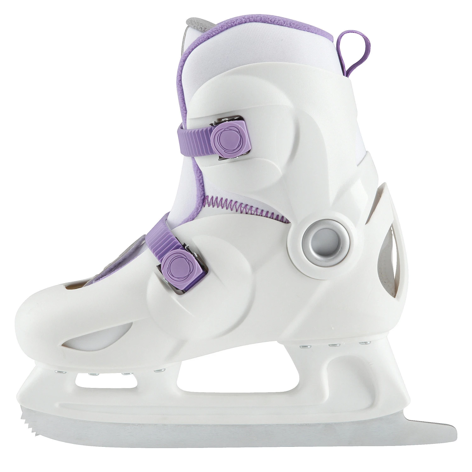Kids' Ice Skates - Play 3 White/Purple 3 Kids' Ice Skates - Play 3 White/Purple - Image 3