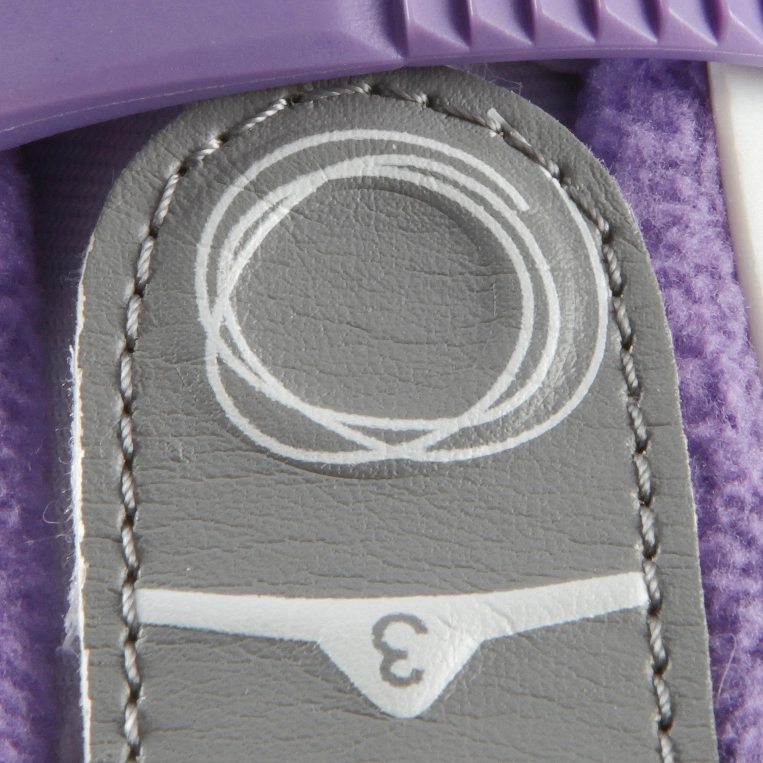 Kids' Ice Skates - Play 3 White/Purple 8 Kids' Ice Skates - Play 3 White/Purple - Image 8