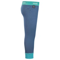 WEDZE Kids' Merino Wool Ski Base Layer Tights - Meriwarm Blue 19 WEDZE Kids' Merino Wool Ski Base Layer Tights - Meriwarm Blue -WEDZE SHOP kids merino wool ski base layer tights meriwarm blue 9
