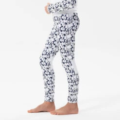 WEDZE Kids’ Ski Base Layer Bottoms - BL 500 Penguin -WEDZE SHOP kids ski base layer bottoms bl 500 penguin 2