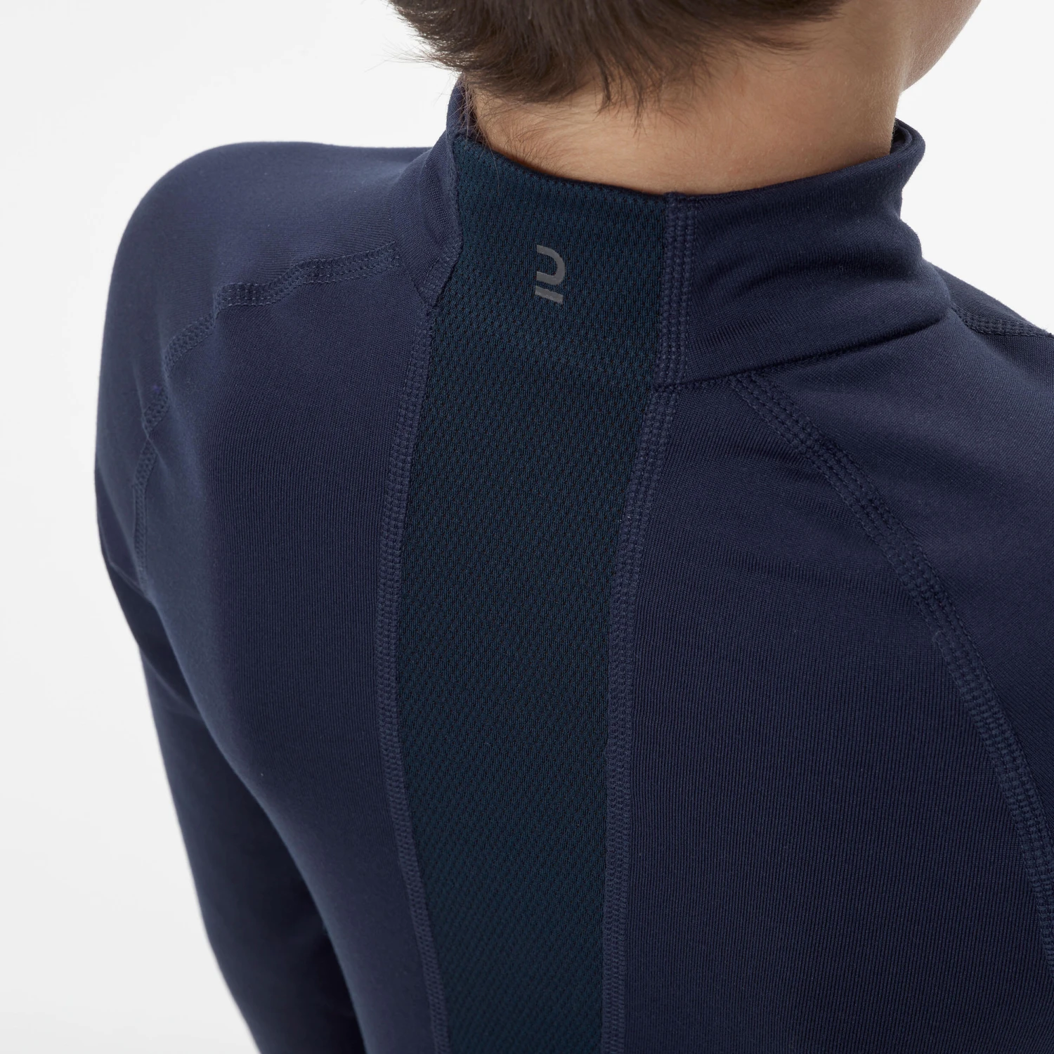 WEDZE Kids' Ski Base Layer Half-Zip Top - BL 500 3 WEDZE Kids' Ski Base Layer Half-Zip Top - BL 500 - Image 3