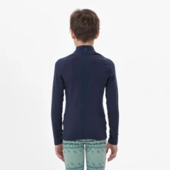 WEDZE Kids' Ski Base Layer Half-Zip Top - BL 500 12 WEDZE Kids' Ski Base Layer Half-Zip Top - BL 500 -WEDZE SHOP kids ski base layer half zip top bl 500 5