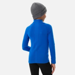 WEDZE Kids’ Ski Base Layer Top – BL 500 Blue 8 WEDZE Kids’ Ski Base Layer Top – BL 500 Blue -WEDZE SHOP kids ski base layer top bl 500 blue 3