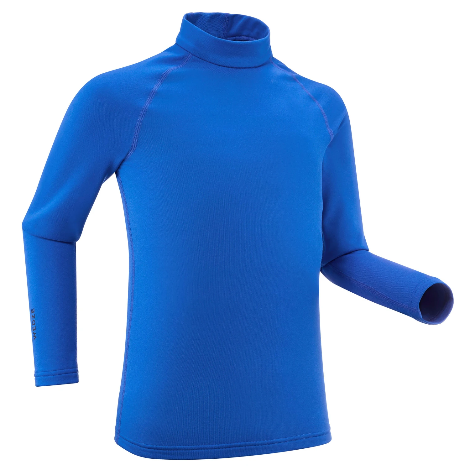 WEDZE Kids’ Ski Base Layer Top – BL 500 Blue 1 WEDZE Kids’ Ski Base Layer Top – BL 500 Blue