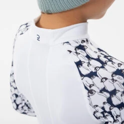 WEDZE Kids' Ski Base Layer Top - BL 500 White 13 WEDZE Kids' Ski Base Layer Top - BL 500 White -WEDZE SHOP kids ski base layer top bl 500 white 6