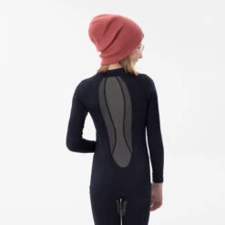 WEDZE Kids’ Ski Base Layer Top - BL 500 Blue 27 WEDZE Kids’ Ski Base Layer Top - BL 500 Blue -WEDZE SHOP kids ski base layer top i soft bl 580 blue 12