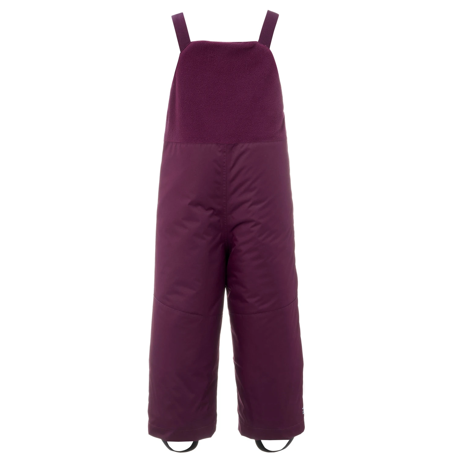 WEDZE Kids' Ski Bib Pants - Warm Purple 3 WEDZE Kids' Ski Bib Pants - Warm Purple - Image 3
