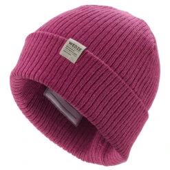 WEDZE Kids’ Ski Fisherman Hat - Pink