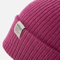 WEDZE Kids’ Ski Fisherman Hat - Pink -WEDZE SHOP kids ski fisherman hat pink 3