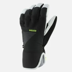 WEDZE Kids’ Ski Gloves - 900 Black -WEDZE SHOP kids ski gloves 900 black 4