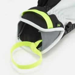 WEDZE Kids’ Ski Gloves - 900 Black -WEDZE SHOP kids ski gloves 900 black 5