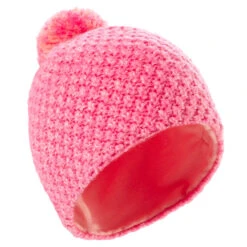 WEDZE Kids’ Ski Hat - Timeless Pink