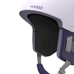 WEDZE Kids’ Ski Helmet - 500 Purple -WEDZE SHOP kids ski helmet 500 purple 4