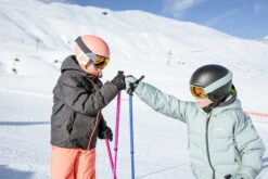 WEDZE Kids' Ski Helmet - KD 500 Black -WEDZE SHOP kids ski helmet kd 500 black 12