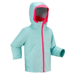 WEDZE Kids' Downhill Ski Jacket - PNF 500 Blue