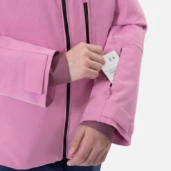 WEDZE Kids’ Ski Jacket - 550 Pink 17 WEDZE Kids’ Ski Jacket - 550 Pink -WEDZE SHOP kids ski jacket 550 pink 5