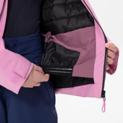 WEDZE Kids’ Ski Jacket - 550 Pink 20 WEDZE Kids’ Ski Jacket - 550 Pink -WEDZE SHOP kids ski jacket 550 pink 8