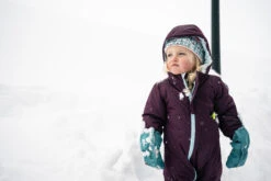 WEDZE Kids' Ski Mittens - Blue -WEDZE SHOP kids ski mittens warm blue 10