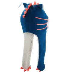 WEDZE Kids' Ski Monstercat Peruvian Hat – Blue 10 WEDZE Kids' Ski Monstercat Peruvian Hat – Blue -WEDZE SHOP kids ski monstercat peruvian hat blue 3