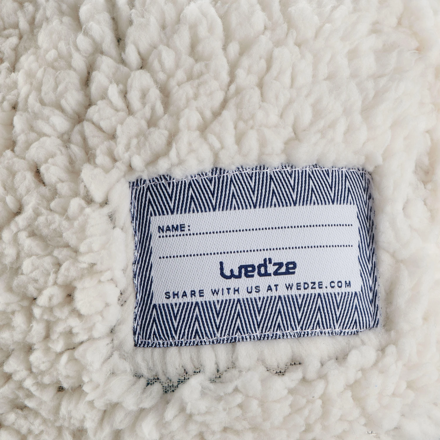 WEDZE Kids' Ski Monstercat Peruvian Hat – Blue 6 WEDZE Kids' Ski Monstercat Peruvian Hat – Blue - Image 6