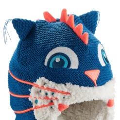 WEDZE Kids' Ski Monstercat Peruvian Hat – Blue 13 WEDZE Kids' Ski Monstercat Peruvian Hat – Blue -WEDZE SHOP kids ski monstercat peruvian hat blue 6