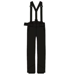 WEDZE Kids’ Ski Pants - 500 PNF Black -WEDZE SHOP kids ski pants 500 pnf black 8