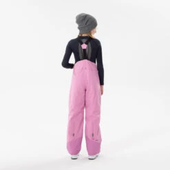 WEDZE Kids’ Ski Pants - 500 PNF Pink -WEDZE SHOP kids ski pants 500 pnf pink 5