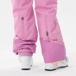 WEDZE Kids’ Ski Pants - 500 PNF Pink -WEDZE SHOP kids ski pants 500 pnf pink 7