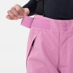 WEDZE Kids’ Ski Pants - 500 PNF Pink -WEDZE SHOP kids ski pants 500 pnf pink 9