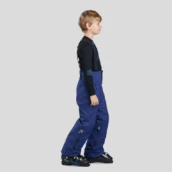 WEDZE Kids' Ski Pants - PA 900 PNF Blue -WEDZE SHOP kids ski pants pa 900 pnf blue 4