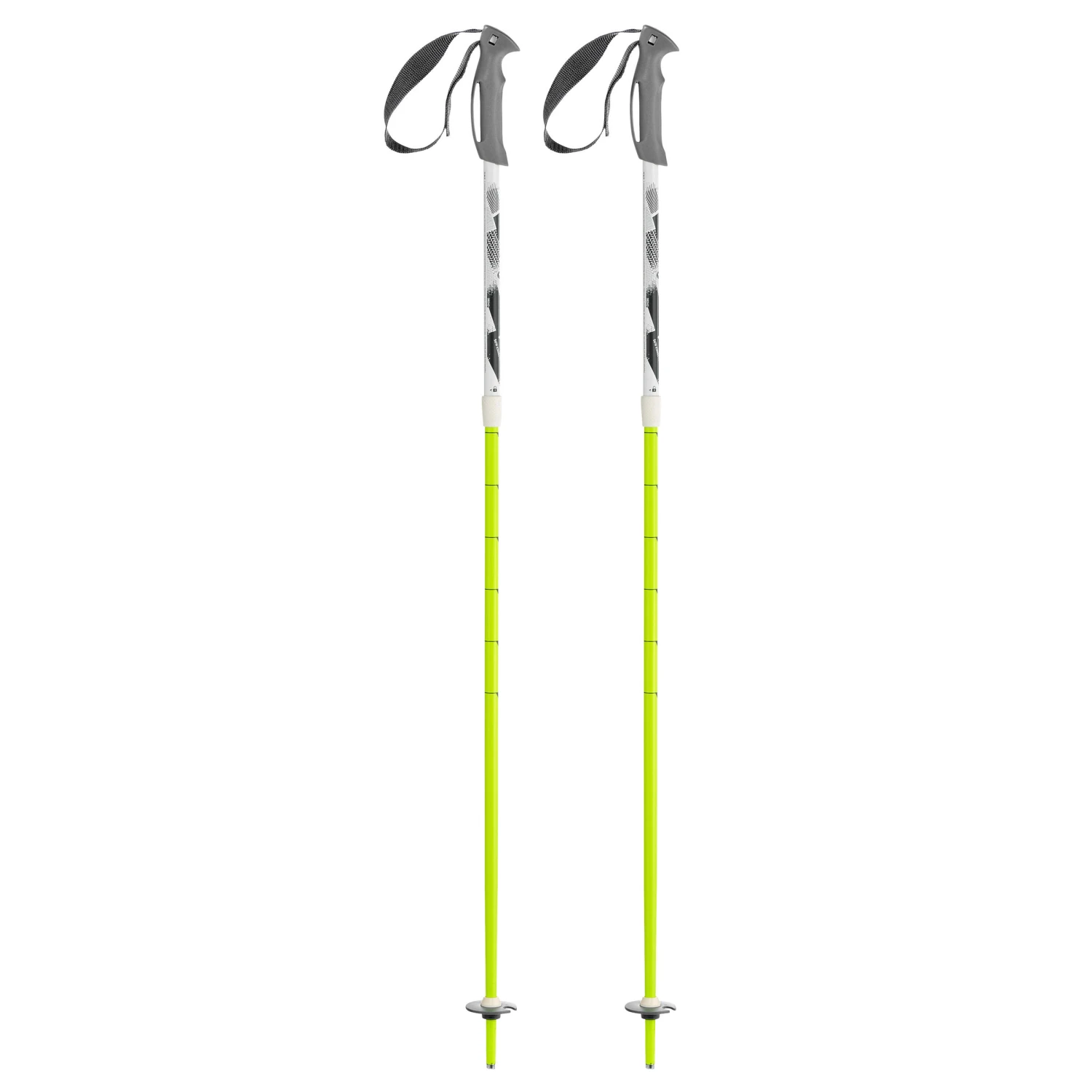 WEDZE Kids' Ski Poles - Vario 500 Yellow 1 WEDZE Kids' Ski Poles - Vario 500 Yellow